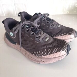 Lululemon Beyondfeel Trail Running Shoe Womens 7.5‎ Purple Moon EUC W9FGDS